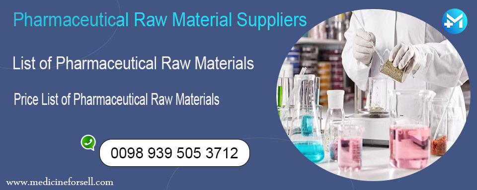Pharmaceutical Raw Material Supplier